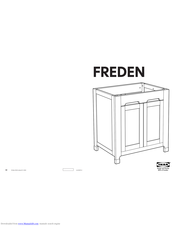 IKEA FREDEN WASH-STAND 32X32