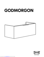 IKEA GODMORGON WASH-STAND W/1 DRW Instructions Manual