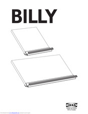 IKEA BILLY Instructions