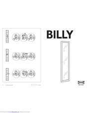 IKEA BILLY Instructions