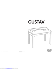 ikea gustav laptop table