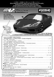 KYOSHO @12 Racing Instruction Manual