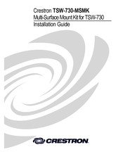 Crestron TSW-730-MSMK Installation Manual