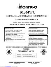Montigo M36PFC Installing And Operating