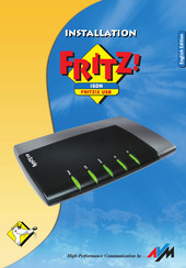 AVM FRITZ!X USB 3.0 Installation Manual