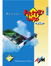 AVM FRITZ!Card PnP Manual