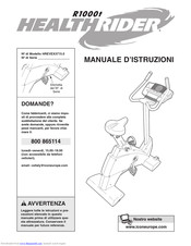 Healthrider Health Rider R1000t Bike Manuale D'istruzioni