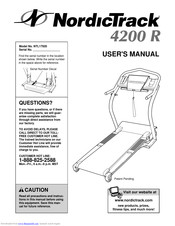 NordicTrack 4200r Treadmill User Manual
