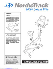 NordicTrack 9600 Recumbant Bike Manual Del Usuario