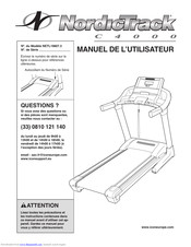 NordicTrack NETL19807.3 Manuel
