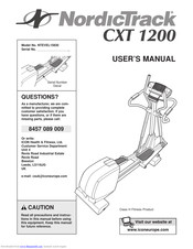 NordicTrack Cxt 1200 Elliptical User Manual