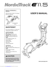 Nordictrack E 9 5 Manuals Manualslib