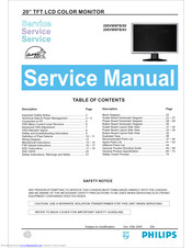 Philips 200VW8 Service Manual