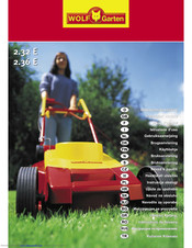 Wolf Garten 2.32 E Instruction Manual