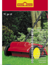 Wolf Garten TC 32 LE Instruction Manual