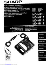 Sharp MD-M11H Manuals | ManualsLib