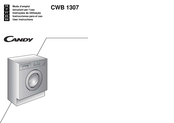CANDY CWB 1307 L User Instructions