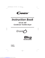 CANDY GO DC 38T Instruction Book
