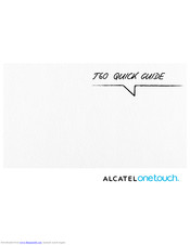 ALCATEL ONE TOUCH T60 Quick Manual