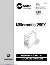 Miller Electric Millermatic 250X Owner's Manual
