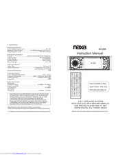 Naxa NX-668 Instruction Manual