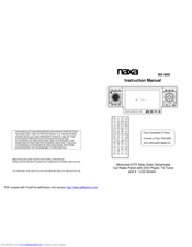 Naxa NX-669 Instruction Manual