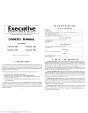 Omega Executive 2100 Owner's Manual