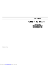 Olivetti CMS 140 B euro Instructions Manual
