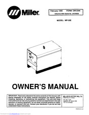 Miller Electric MP-30E Owner's Manual