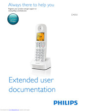 Philips D4050 Extended User Documentation