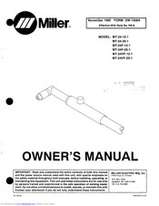 Miller Electric MT-24-25-1 Owner's Manual