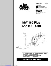 Mac Tools MW 185 Plus Owner's Manual