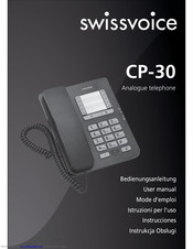SWISSVOICE CP-30 User Manual
