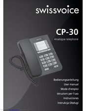 SWISSVOICE CP-30 User Manual
