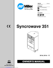 Miller Syncrowave 351 Owner's Manual