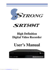 Strong SRT 5494T User Manual