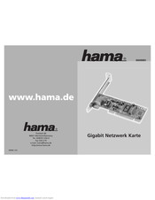 Hama Gigabit Network Set Operating Instructions Manual