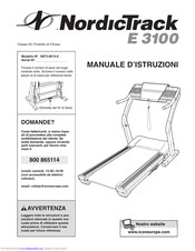 NordicTrack NETL9013.6 Manuale D'istruzioni