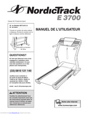 NordicTrack NETL9513.5 Manuel De L'utilisateur