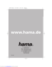 Hama AC-300 Operating	 Instruction