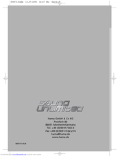Hama Electronic 1000 Operating Instructions Manual