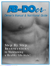 Thane fitness AB-DOer Pro Manuals