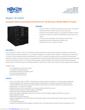 Tripp Lite SmartOnline SU16KRT Specification