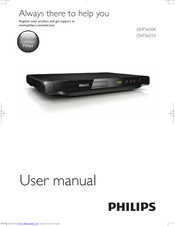 Philips DVP3651K User Manual