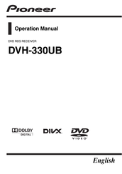 Pioneer DVH-330UB Operation Manual