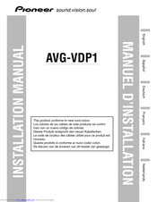 Pioneer AVG-VDP1 Installation Manual