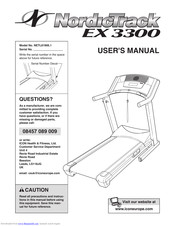 NordicTrack Ex 3300 Manual