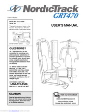 NordicTrack CRT470 NTSY73690 Manual
