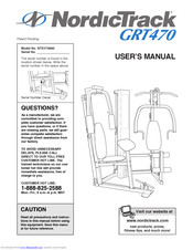 NordicTrack Grt470 Manual