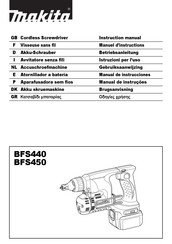 Makita BFS440 Instruction Manual